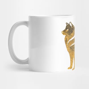 Golden Husky Dog Mug